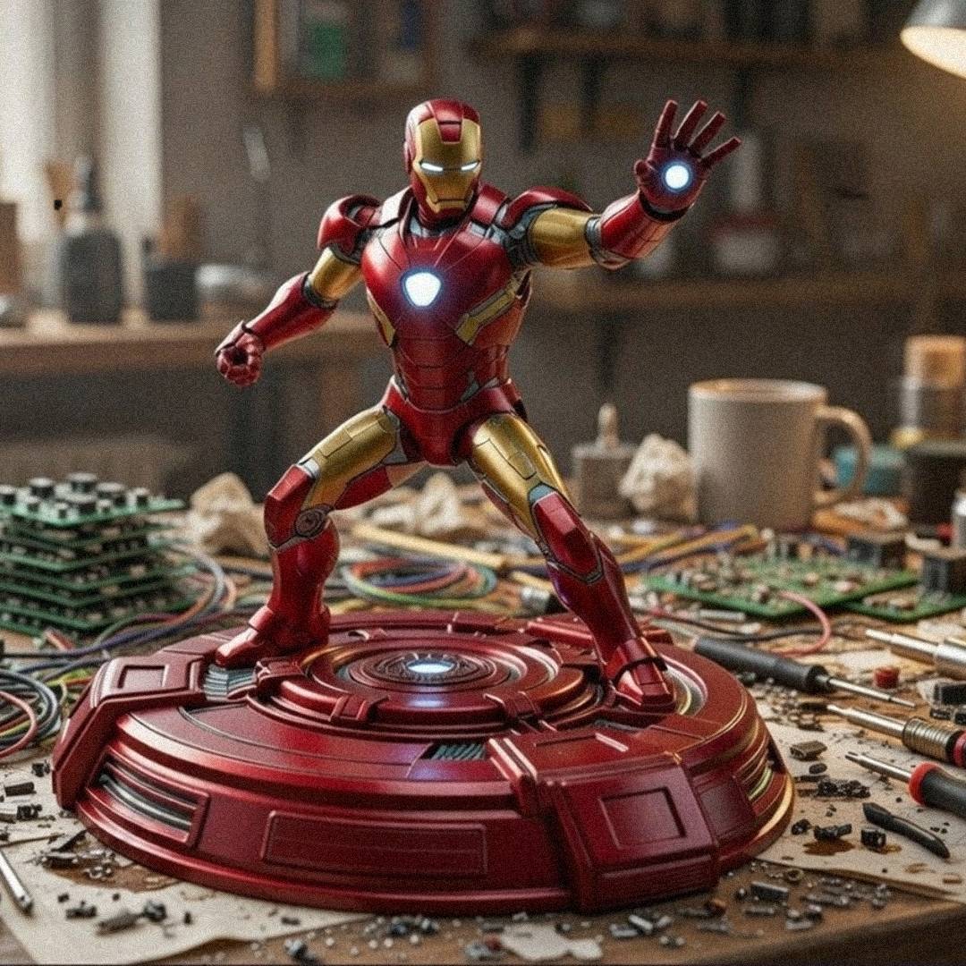 مجسمه اکشن Ironman